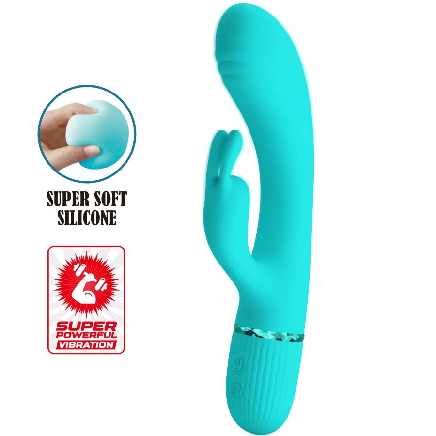 PRETTY LOVE - SCOCCO VIBRATOR RABBIT TURQUOISE - Toys "n" Us