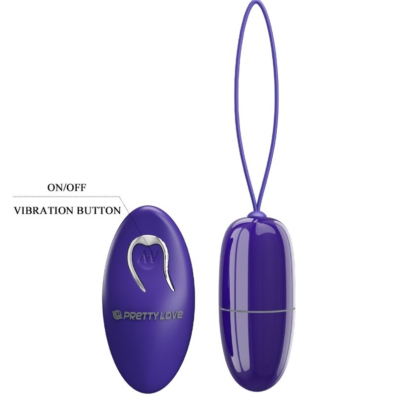 PRETTY LOVE - SELKIE YOUTH MINI OVO VIBRATÓRIO VIOLETA CONTROLE REMOTO - Toys "n" Us