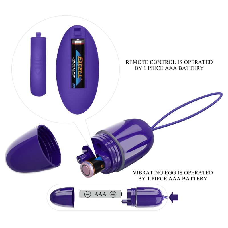PRETTY LOVE - SELKIE YOUTH MINI OVO VIBRATÓRIO VIOLETA CONTROLE REMOTO - Toys "n" Us