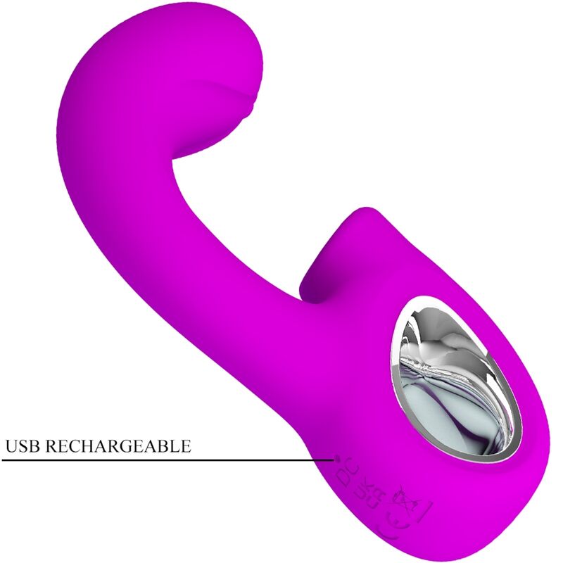 PRETTY LOVE - SIBEL SIBEL G - SPOT VIBRATOR + CLITORIS STIMULATOR 10 VIBRATIONS PURPLE - Toys "n" Us