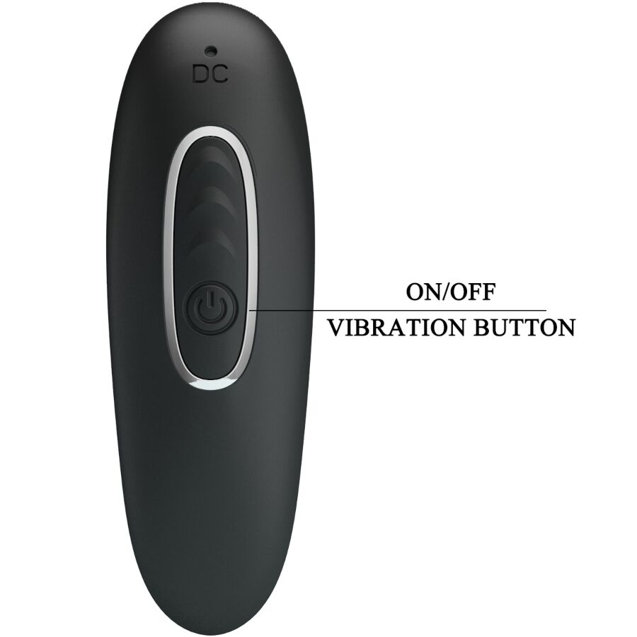 PRETTY LOVE - SIDNEY ANAL VIBRATOR 10 VIBRATIONS BLACK - Toys "n" Us