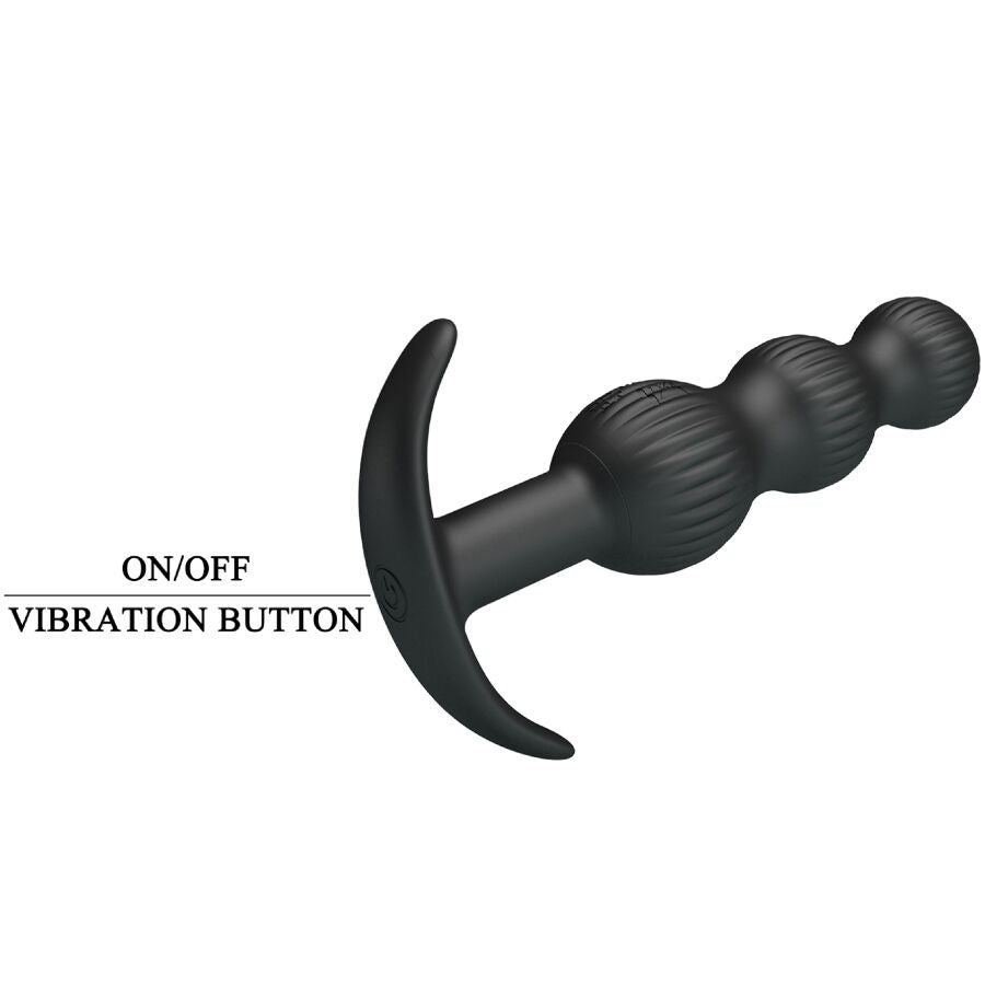 PRETTY LOVE - SIDNEY ANAL VIBRATOR 10 VIBRATIONS BLACK - Toys "n" Us