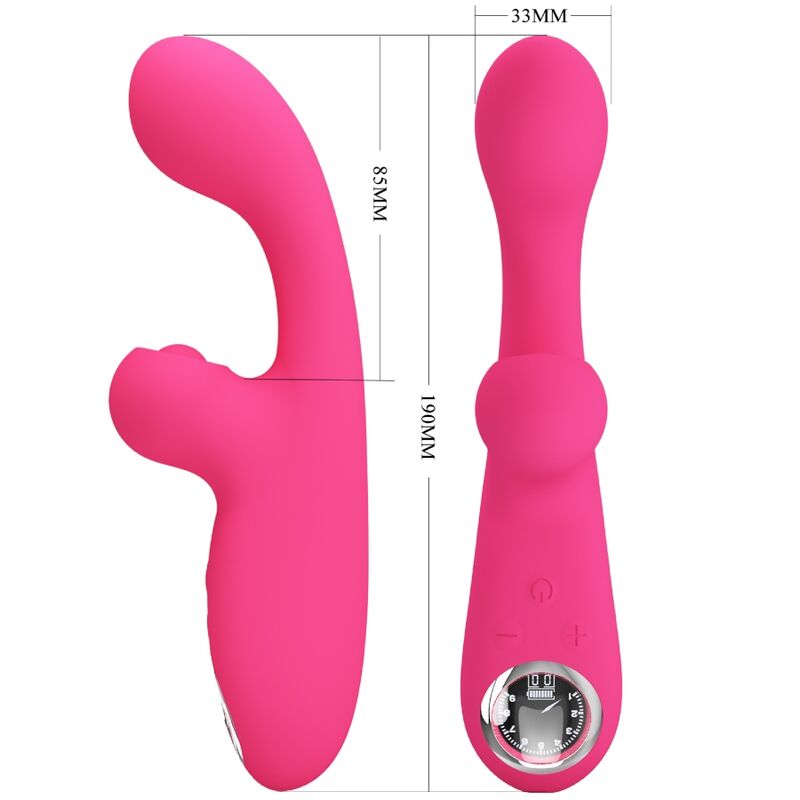PRETTY LOVE - SKYLAR PINK STIMULATOR VIBRATOR - Toys "n" Us