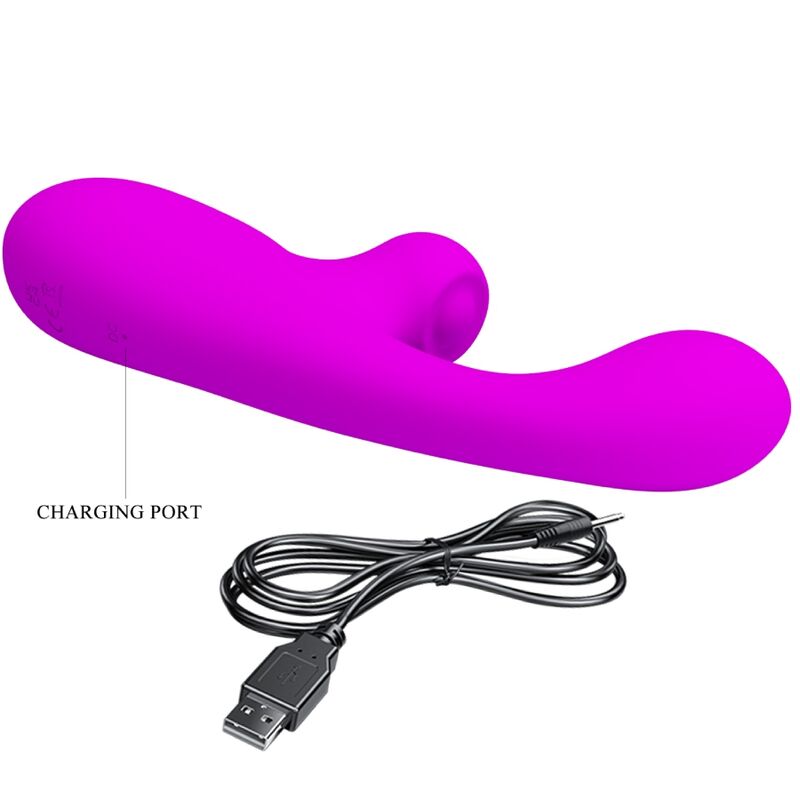 PRETTY LOVE - SKYLAR VIBRADOR ESTIMULADOR ROXO - Toys "n" Us