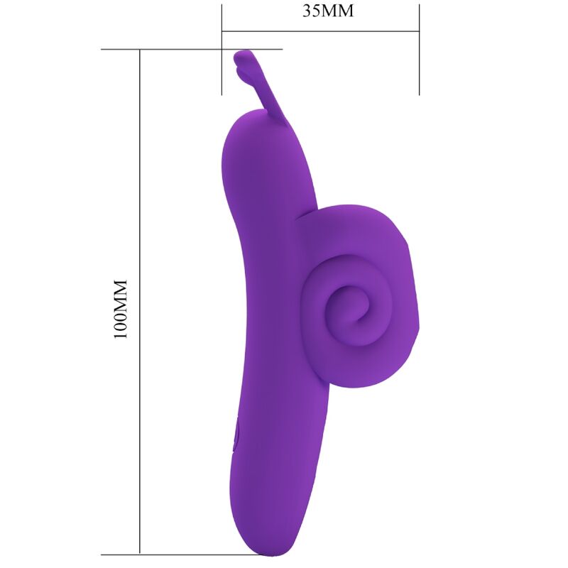 PRETTY LOVE - SNAIL POWERFUL PURPLE FINGER STIMULATOR - Toys "n" Us