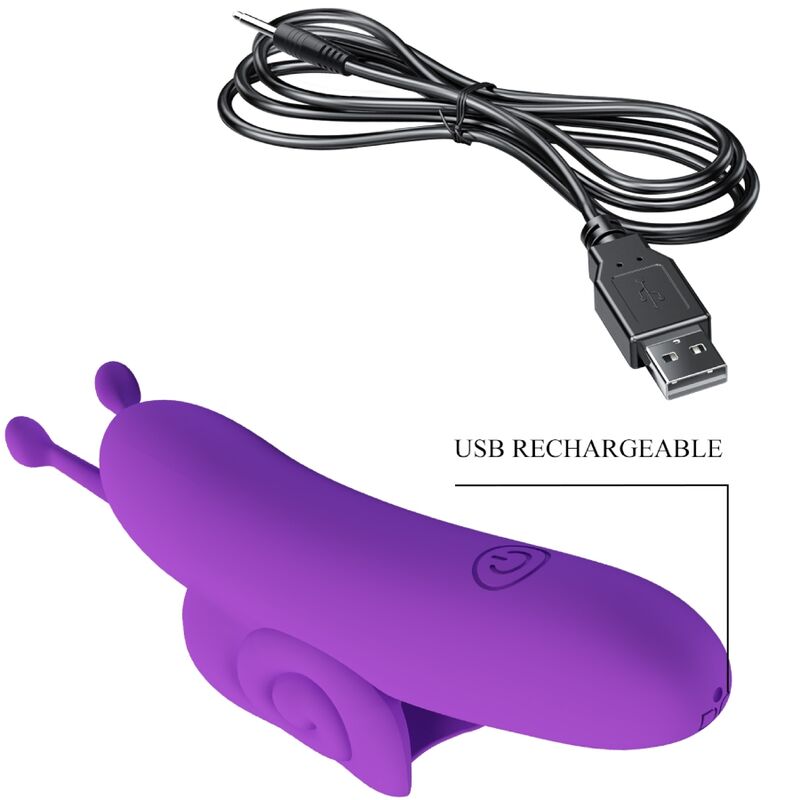 PRETTY LOVE - SNAIL POWERFUL PURPLE FINGER STIMULATOR - Toys "n" Us