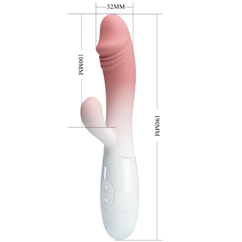 PRETTY LOVE - SNAPPY RABBIT VIBRATOR 30 VIBRATIONS PINK - Toys "n" Us