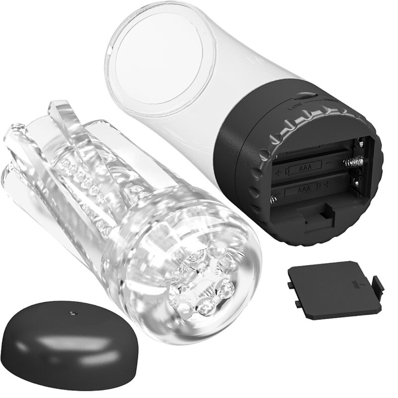 PRETTY LOVE - TAMARA MALE MASTURBATOR MULTI - SPEED VIBRATOR BLACK - Toys "n" Us