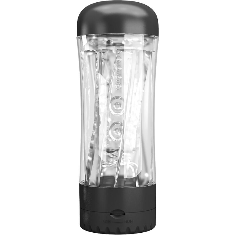 PRETTY LOVE - TAMARA MALE MASTURBATOR MULTI - SPEED VIBRATOR BLACK - Toys "n" Us