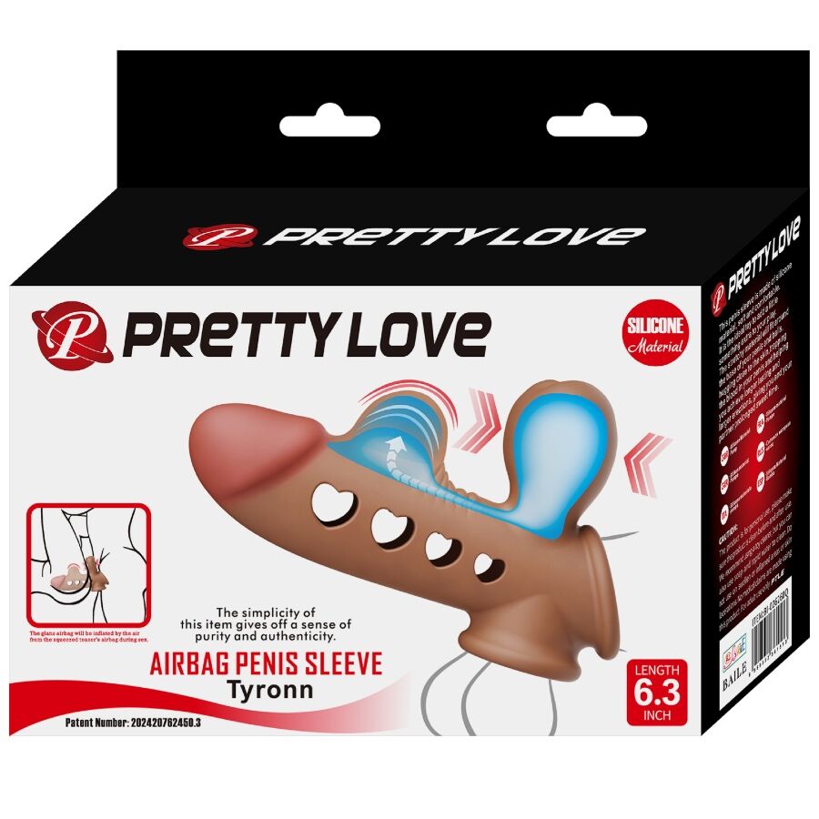 PRETTY LOVE - TYRONN PENIS SLEEVE WITH AIRBAG - Toys "n" Us
