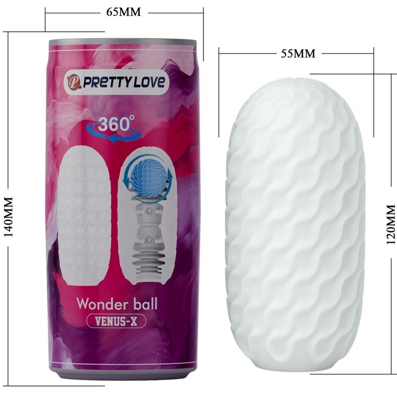 PRETTY LOVE - VENUS X MALE MASTURBATOR MODEL 3 WHITE - Toys "n" Us