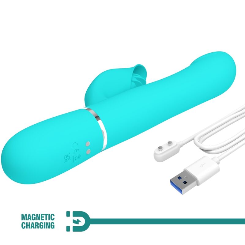 PRETTY LOVE - VIBRADOR COELHO PÉROLAS AQUA VERDE - Toys "n" Us