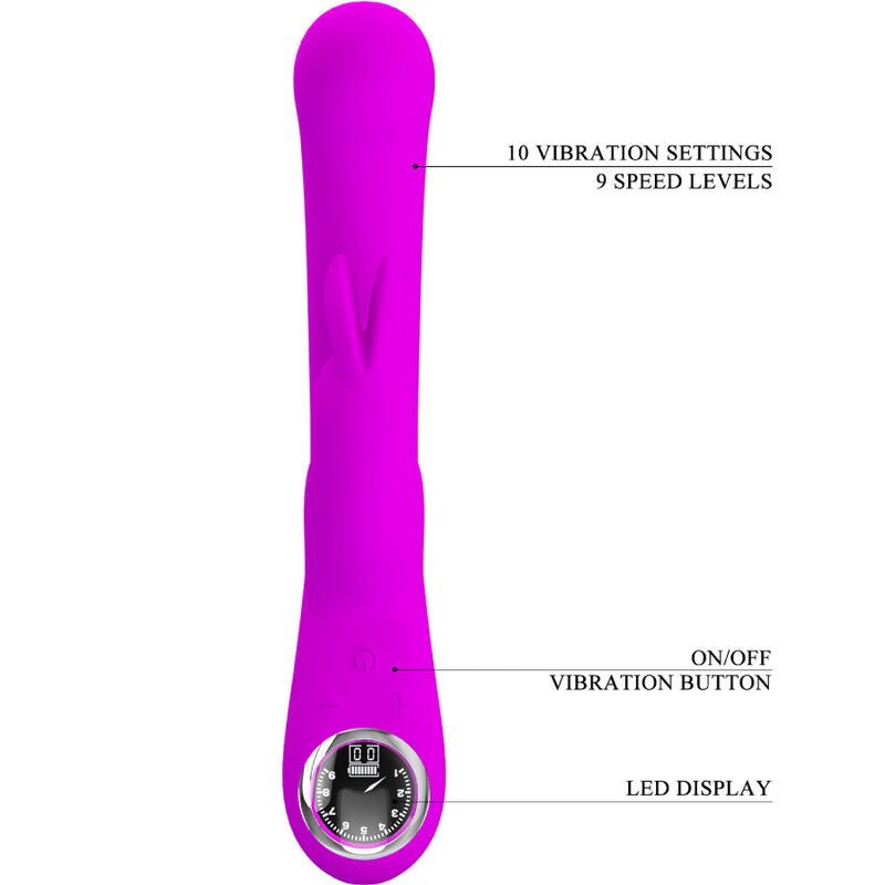 PRETTY LOVE - VIBRADOR DE COELHO LAMAR E PONTO G VIOLETA - Toys "n" Us