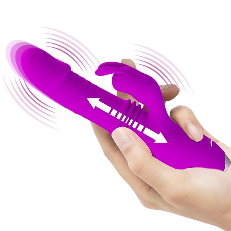 PRETTY LOVE - VIBRADOR DE COELHO RECARREGVEL DOROTHY ROXO - Toys "n" Us