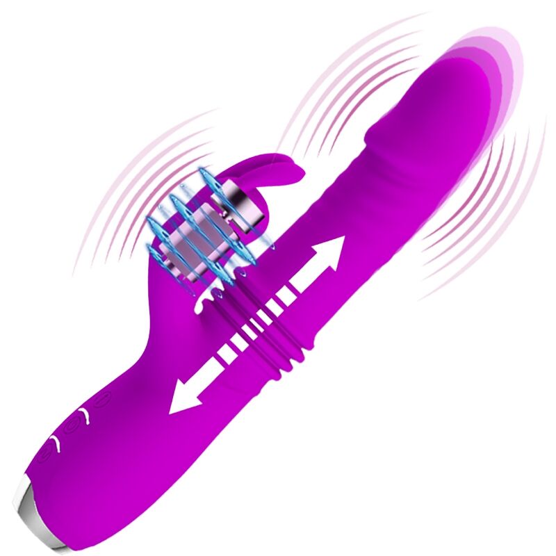 PRETTY LOVE - VIBRADOR DE COELHO RECARREGVEL DOROTHY ROXO - Toys "n" Us