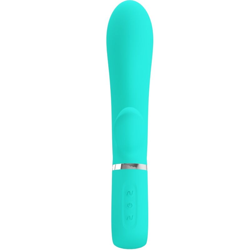 PRETTY LOVE - VIBRADOR MULTIFUNO G - SPOT THOMAS AQUA VERDE - Toys "n" Us