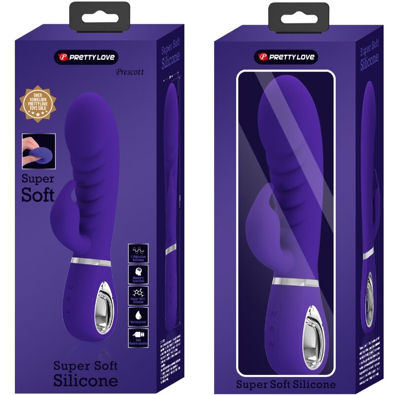 PRETTY LOVE - VIBRADOR PRESCOTT MULTIFUNO G - SPOT ROXO - Toys "n" Us