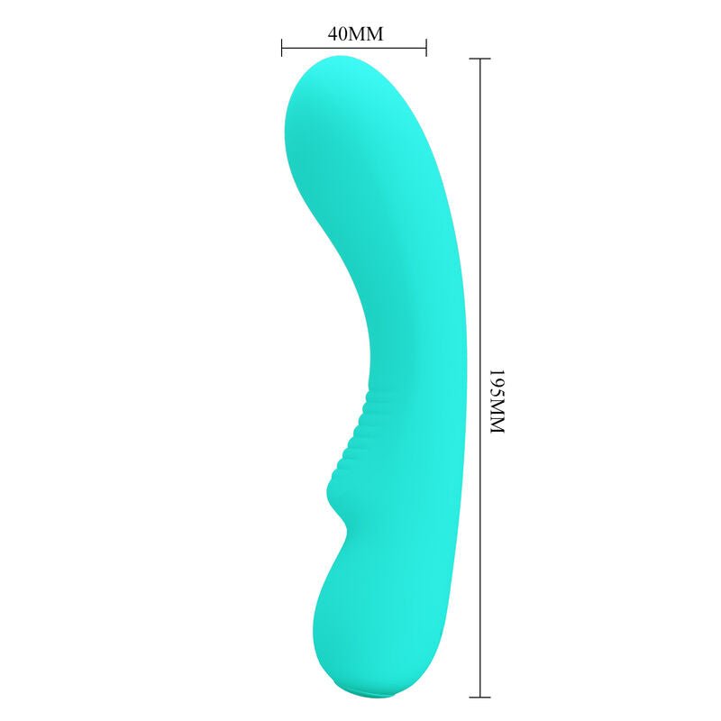 PRETTY LOVE - VIBRADOR RECARREGVEL PRESCOTT AQUA VERDE - Toys "n" Us