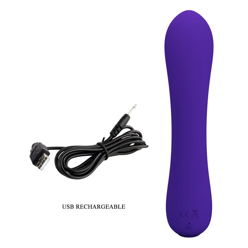 PRETTY LOVE - VIBRADOR RECARREGVEL PRESCOTT ROXO - Toys "n" Us