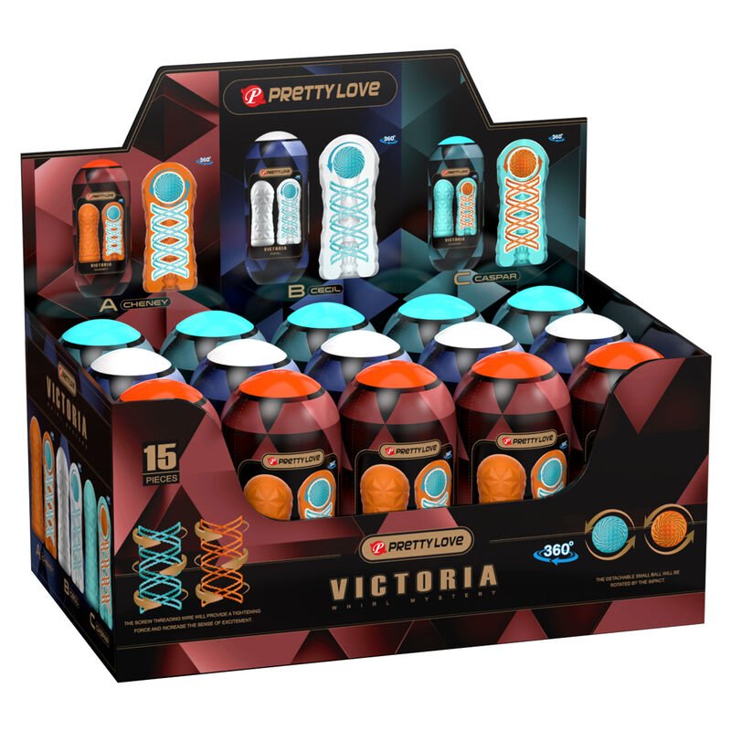 PRETTY LOVE - VICTORIA MASTURBATOR 15 PIECES - Toys "n" Us