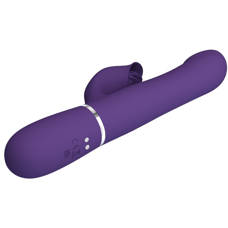 PRETTY LOVE - ZALIN VIBRADOR DE COELHO PÉROLAS 4 EM 1 ROXO - Toys "n" Us
