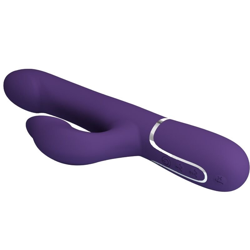 PRETTY LOVE - ZALIN VIBRADOR DE COELHO PÉROLAS 4 EM 1 ROXO - Toys "n" Us