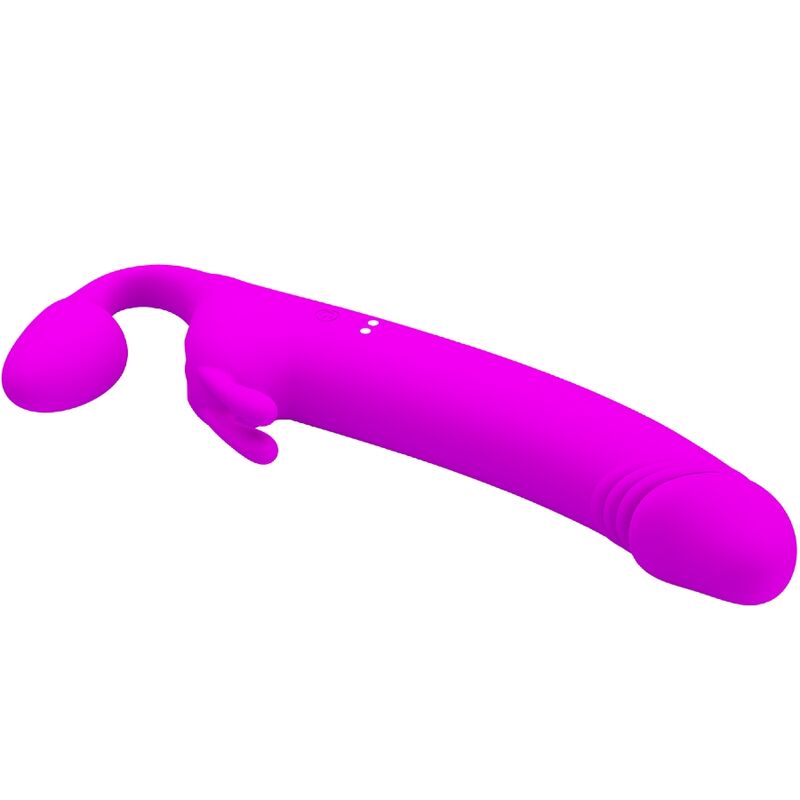 PRETTY LOVE - ZANINI STRAPLESS STRAP - ON 10 VIBRATIONS PURPLE - Toys "n" Us