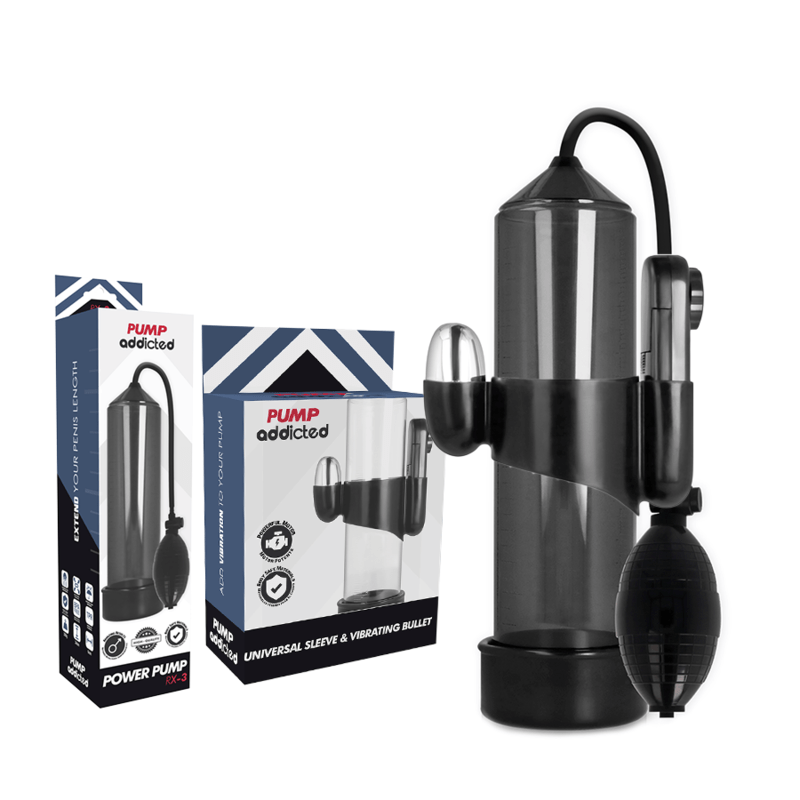 PUMP ADDICTED - RX3 BLACK VIBRATOR - Toys "n" Us