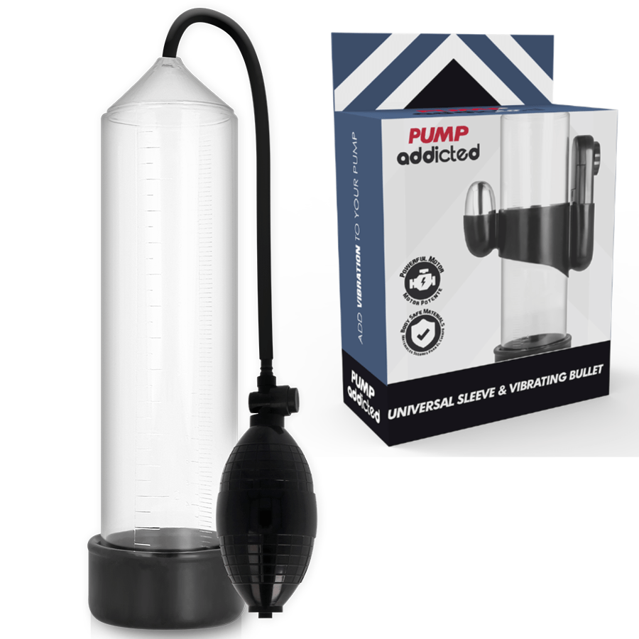 PUMP ADDICTED - RX3 TRANSPARENT VIBRATOR - Toys "n" Us
