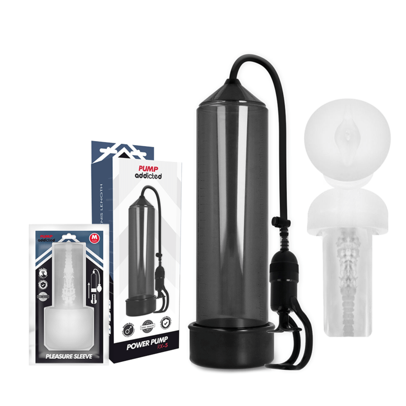 PUMP ADDICTED - RX5 BLACK WITH MASTURBATOR - Toys "n" Us
