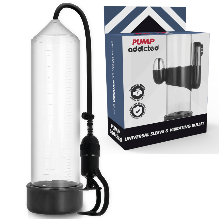 PUMP ADDICTED - RX5 TRANSPARENT VIBRATOR - Toys "n" Us