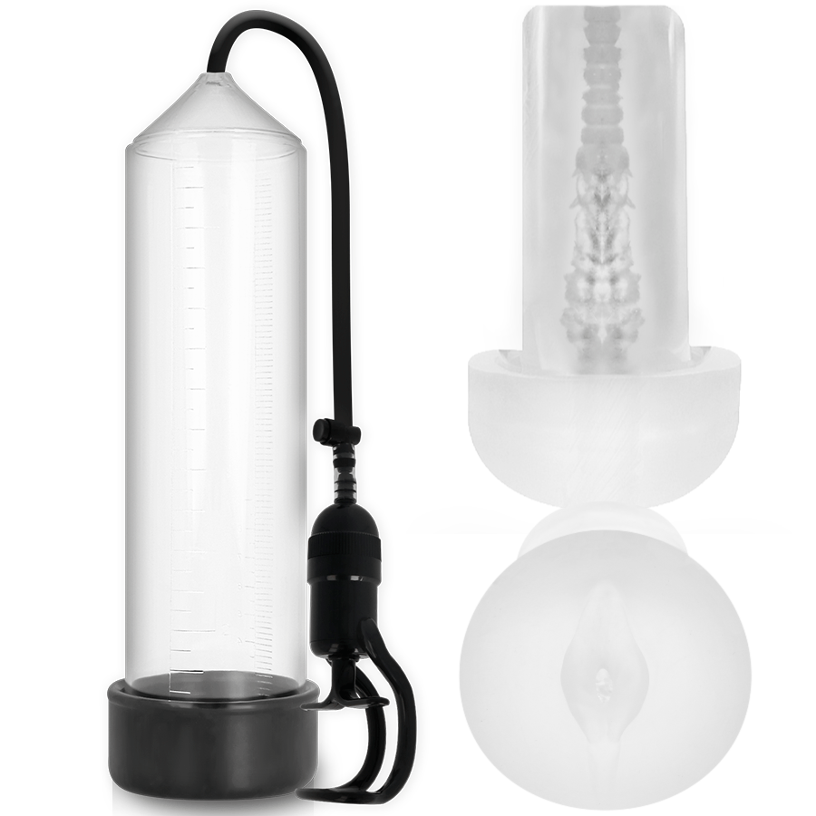 PUMP ADDICTED - RX5 TRANSPARENT WITH MASTURBATOR - Toys "n" Us
