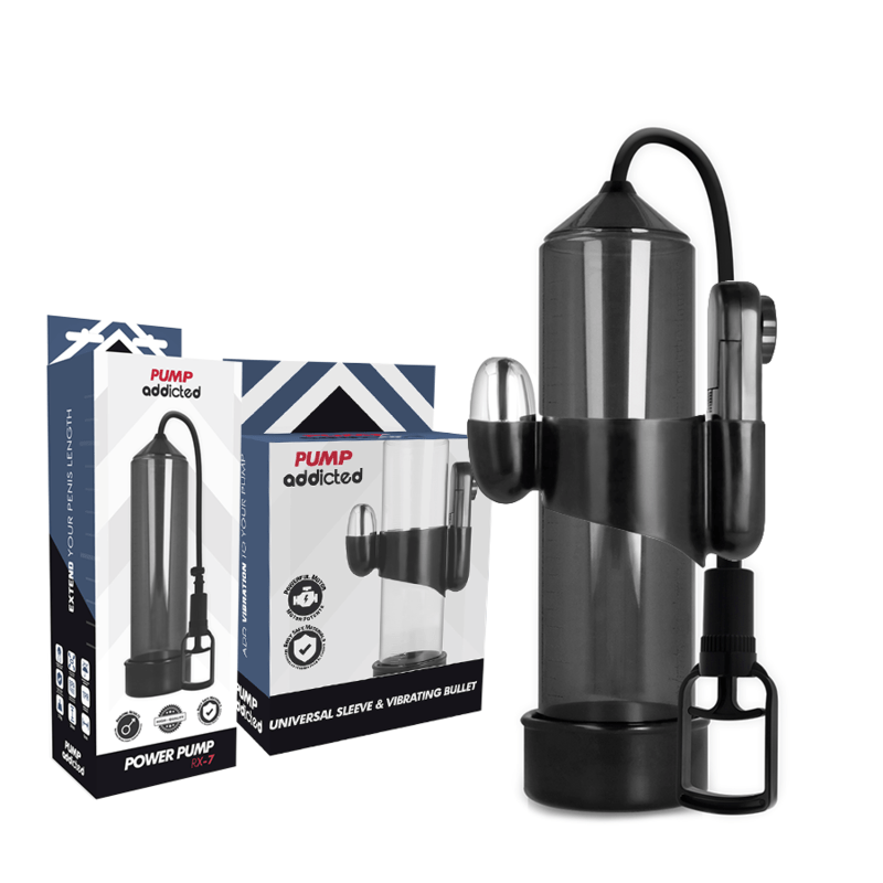 PUMP ADDICTED - RX7 BLACK VIBRATOR - Toys "n" Us