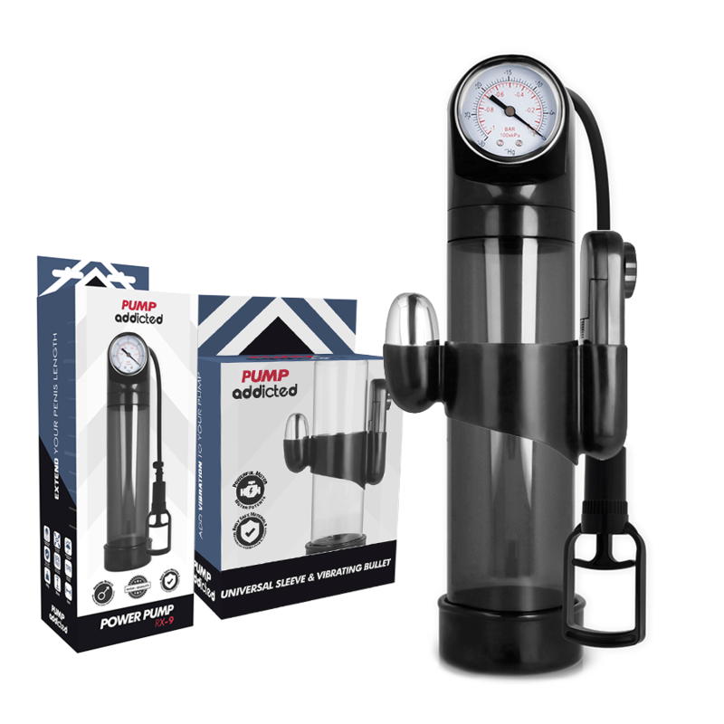 PUMP ADDICTED - RX9 BLACK VIBRATOR - Toys "n" Us
