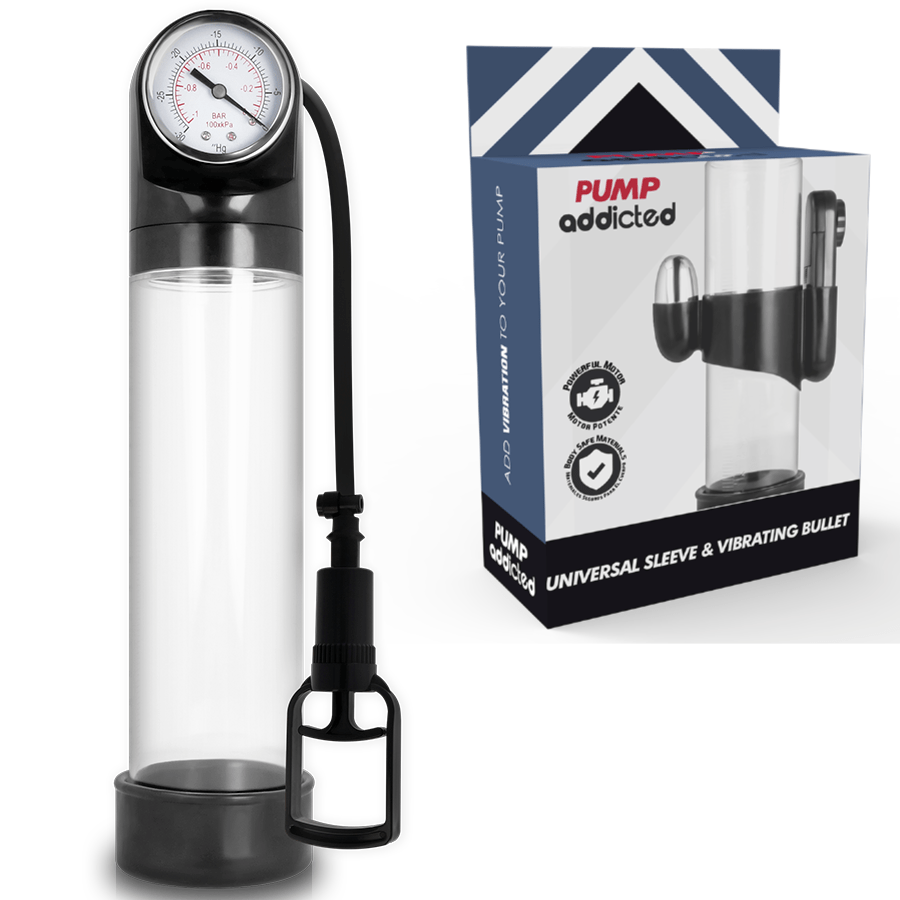 PUMP ADDICTED - RX9 TRANSPARENT VIBRATOR - Toys "n" Us