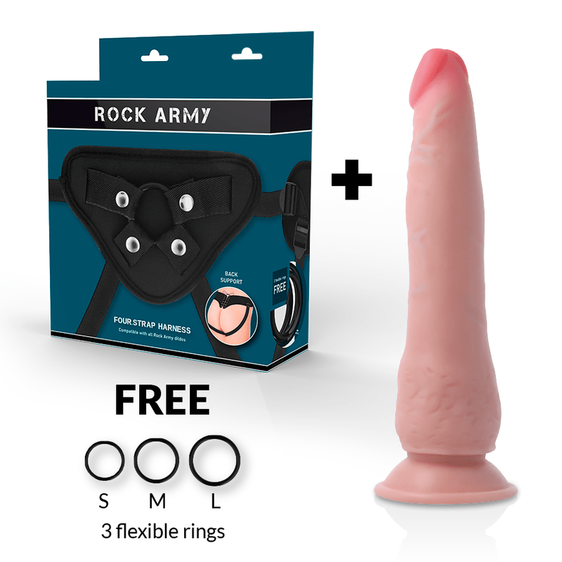 ROCKARMY - HARNESS + DUAL DENSITY CRUSADER 21.5 CM - O - 4.46 CM - Toys "n" Us