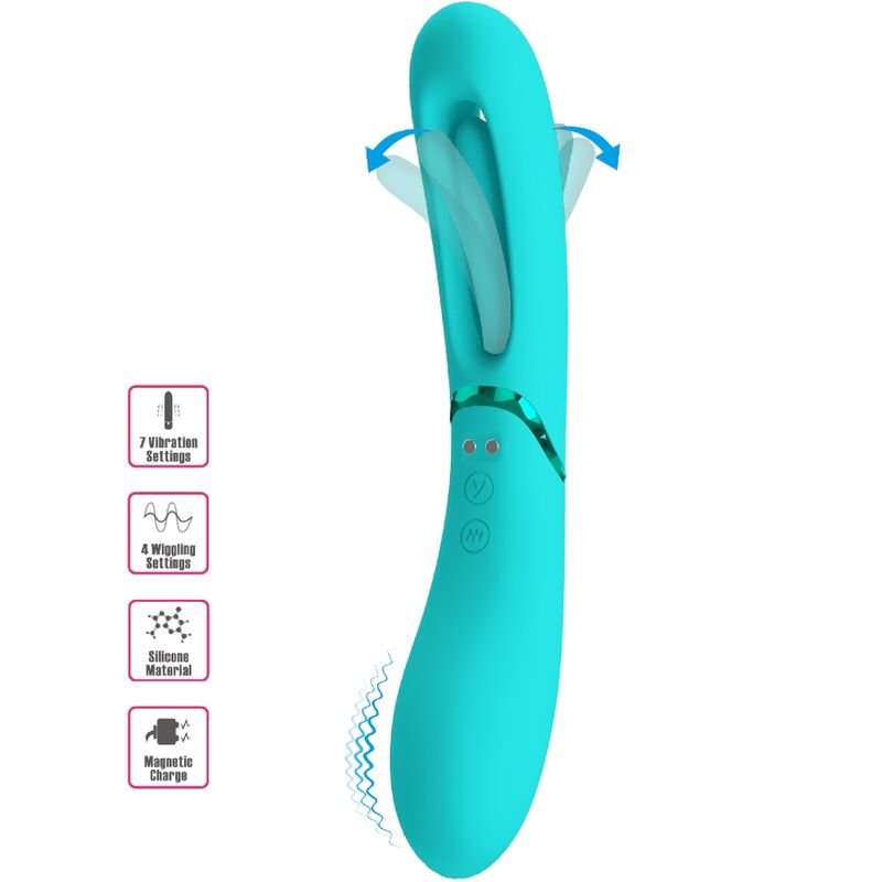 ROMANCE - LEXIE G - SPOT VIBRATOR 7 VIBRATIONS BLUE - Toys "n" Us