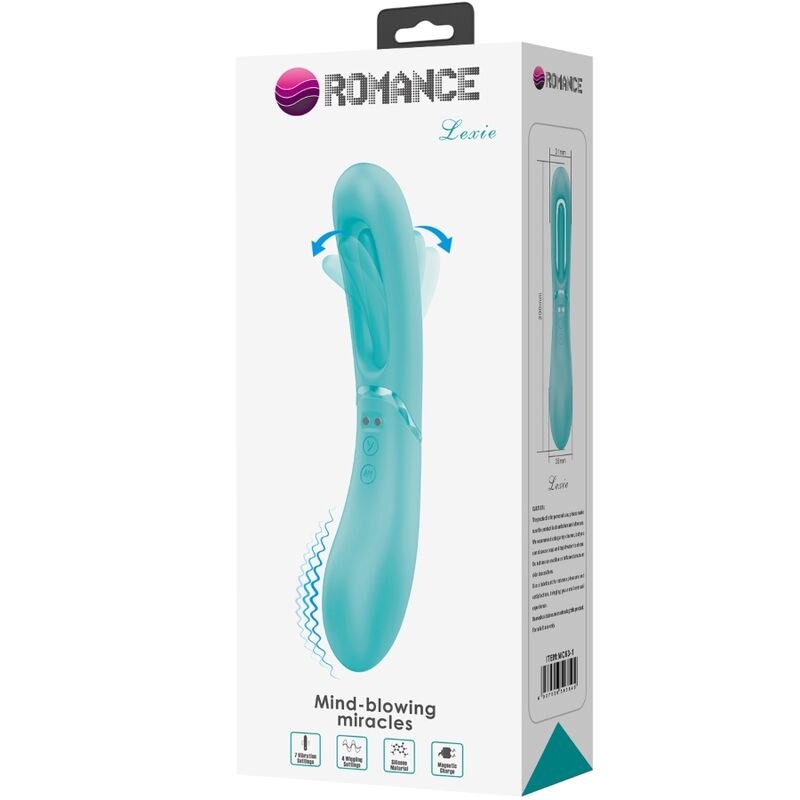 ROMANCE - LEXIE G - SPOT VIBRATOR 7 VIBRATIONS BLUE - Toys "n" Us