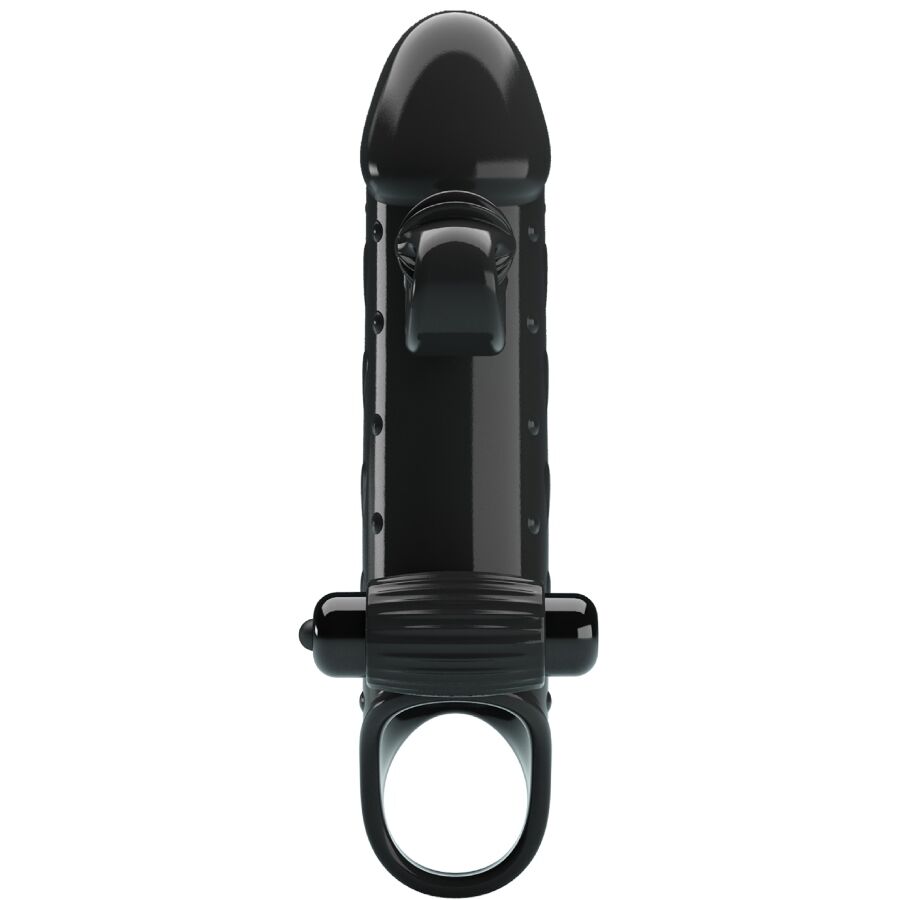 ROMANCE - VIBRATING PENIS SLEEVE BLACK - Toys "n" Us