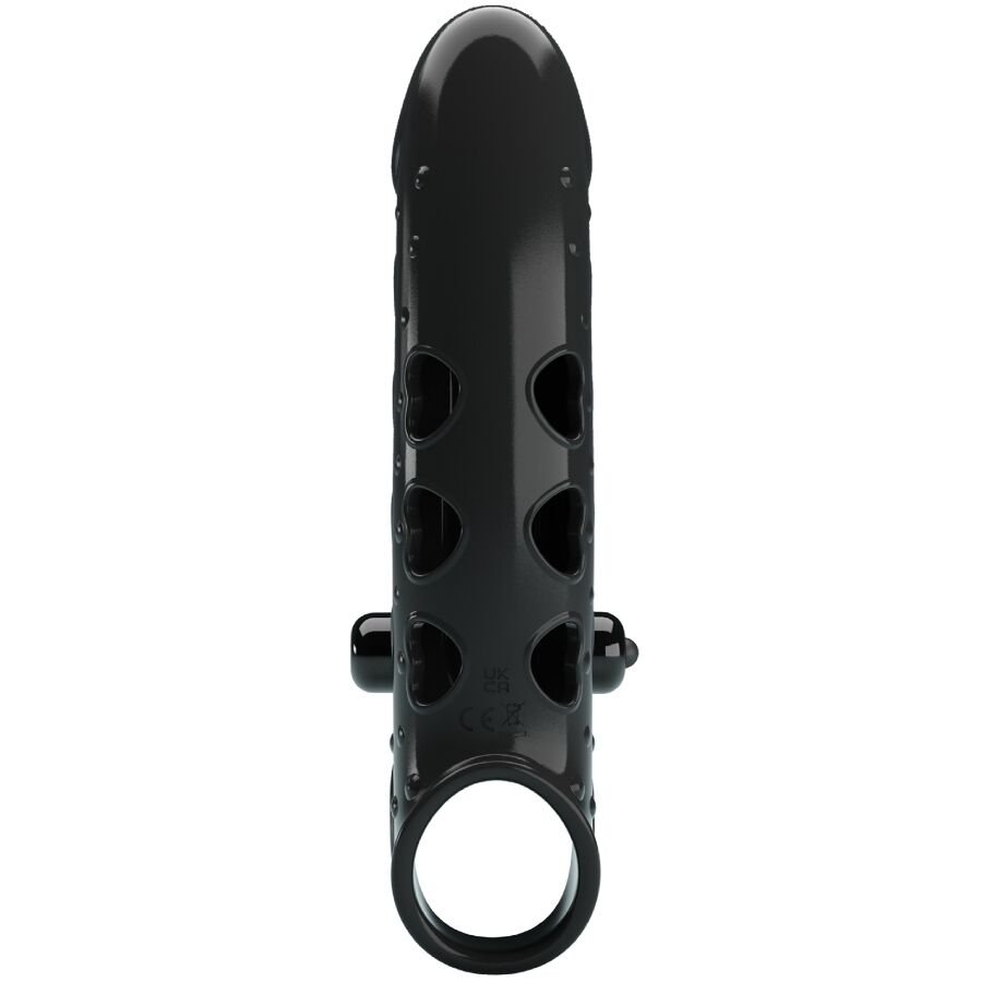 ROMANCE - VIBRATING PENIS SLEEVE BLACK - Toys "n" Us