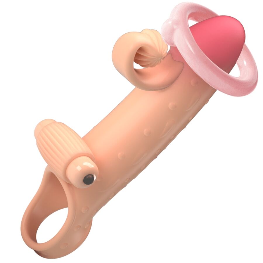 ROMANCE - VIBRATING PENIS SLEEVE NATURAL - Toys "n" Us