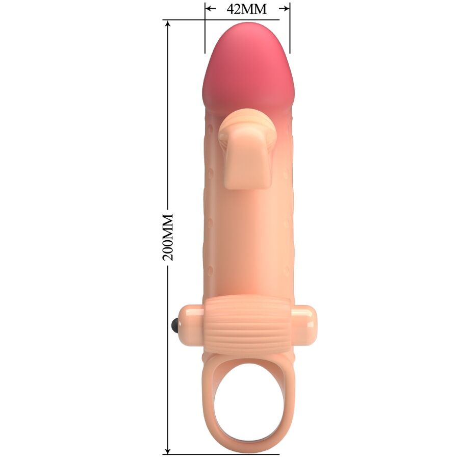ROMANCE - VIBRATING PENIS SLEEVE NATURAL - Toys "n" Us