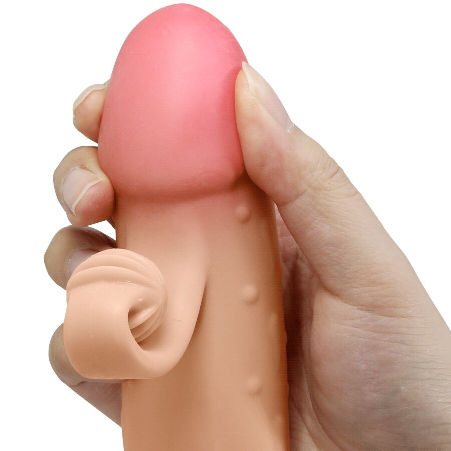 ROMANCE - VIBRATING PENIS SLEEVE NATURAL - Toys "n" Us