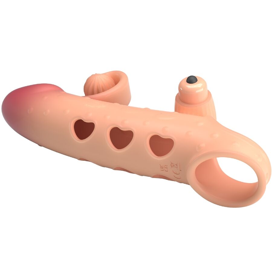 ROMANCE - VIBRATING PENIS SLEEVE NATURAL - Toys "n" Us