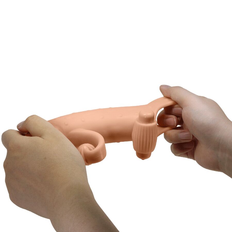ROMANCE - VIBRATING PENIS SLEEVE NATURAL - Toys "n" Us