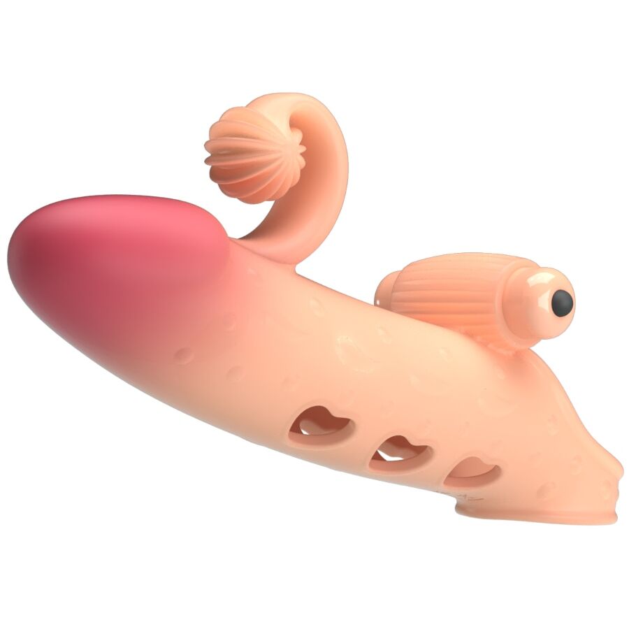 ROMANCE - VIBRATING PENIS SLEEVE NATURAL - Toys "n" Us