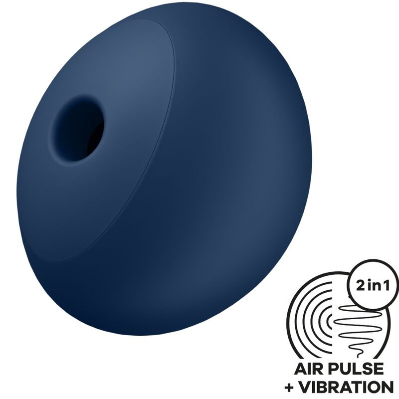 SATISFYER - AIR POWER 4 STIMULATOR & VIBRATOR 12 VIBRATIONS BLUE - Toys "n" Us