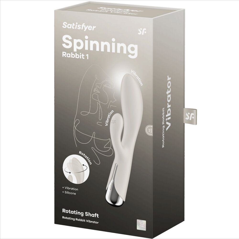 SATISFYER - COELHO GIRATÓRIO 1 CLITÓRIS E ESTIMULAO DE PONTO G VERMELHO - Toys "n" Us