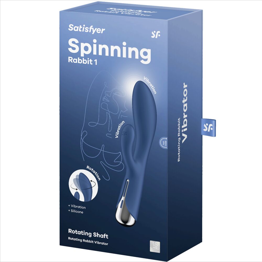 SATISFYER - COELHO GIRATÓRIO 1 CLITÓRIS E ESTIMULAO DE PONTO G VERMELHO - Toys "n" Us