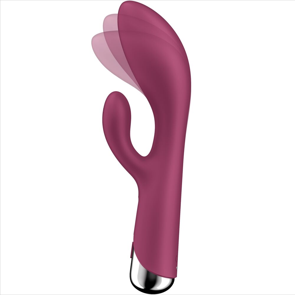 SATISFYER - COELHO GIRATÓRIO 1 CLITÓRIS E ESTIMULAO DE PONTO G VERMELHO - Toys "n" Us